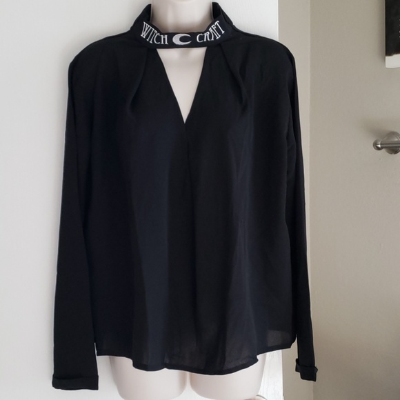 Restyle Tops - NWT Restyle Witch Craft Blouse Size XXL